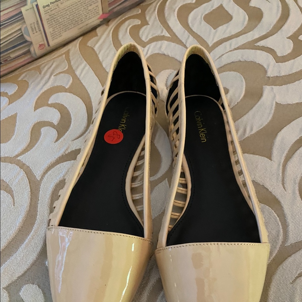 Calvin Klein flats